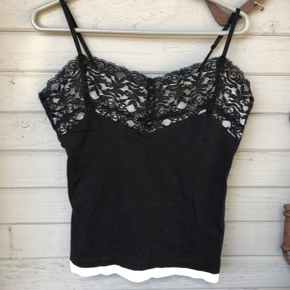 Black camisole top size M